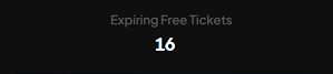 expiring tickets available to claim in current round